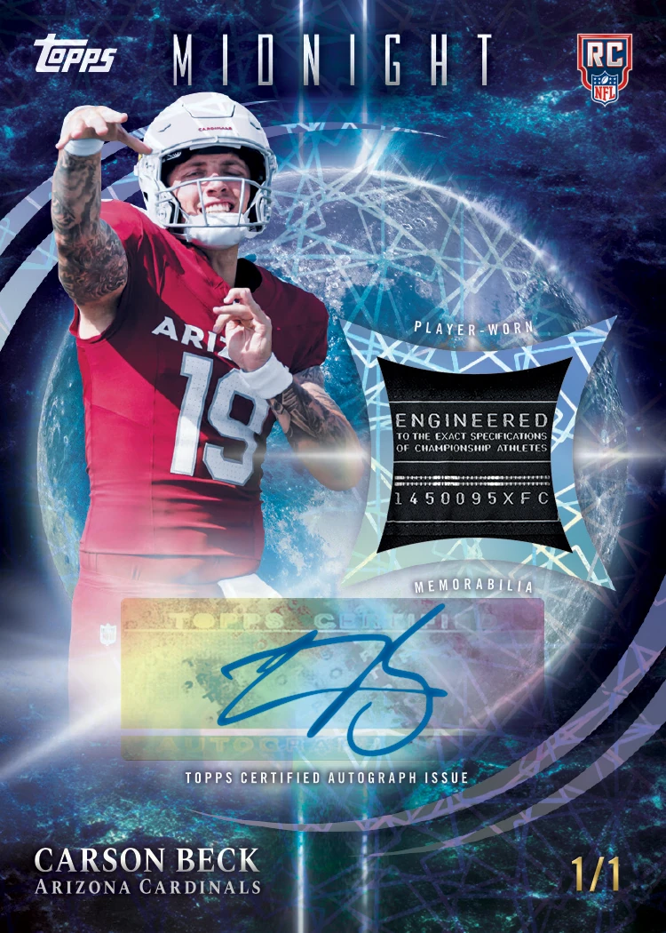 Carson Beck — Relic autograph